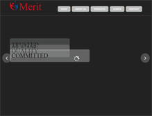 Tablet Screenshot of meritorganics.com